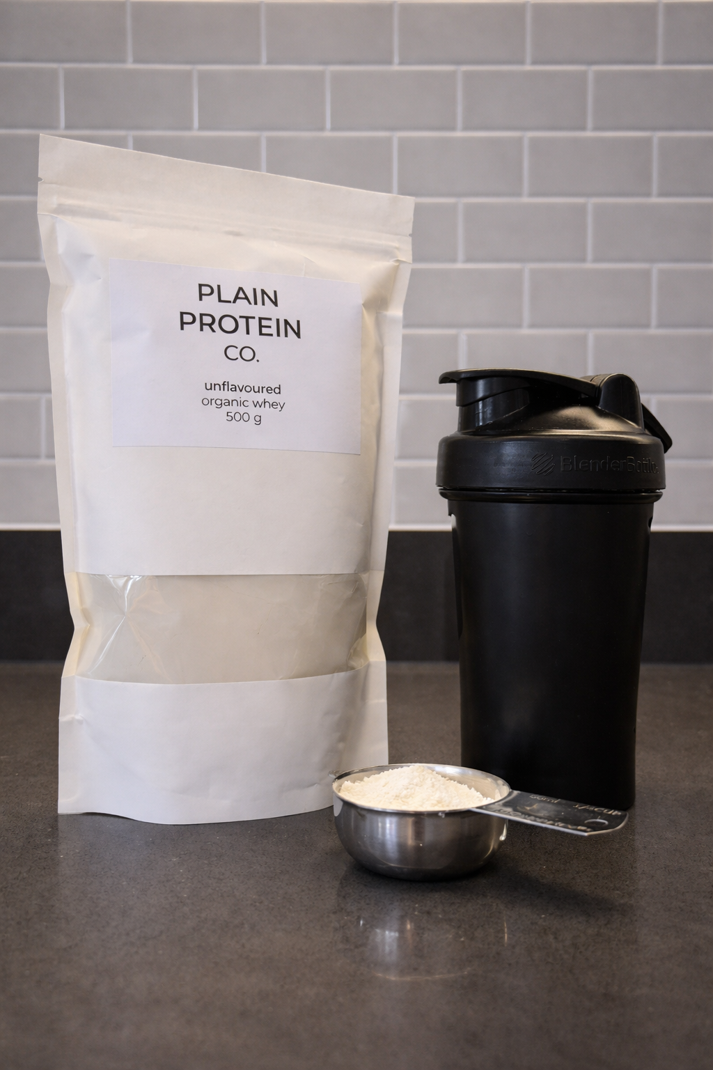 Unflavoured Organic Whey Protein, 500 g