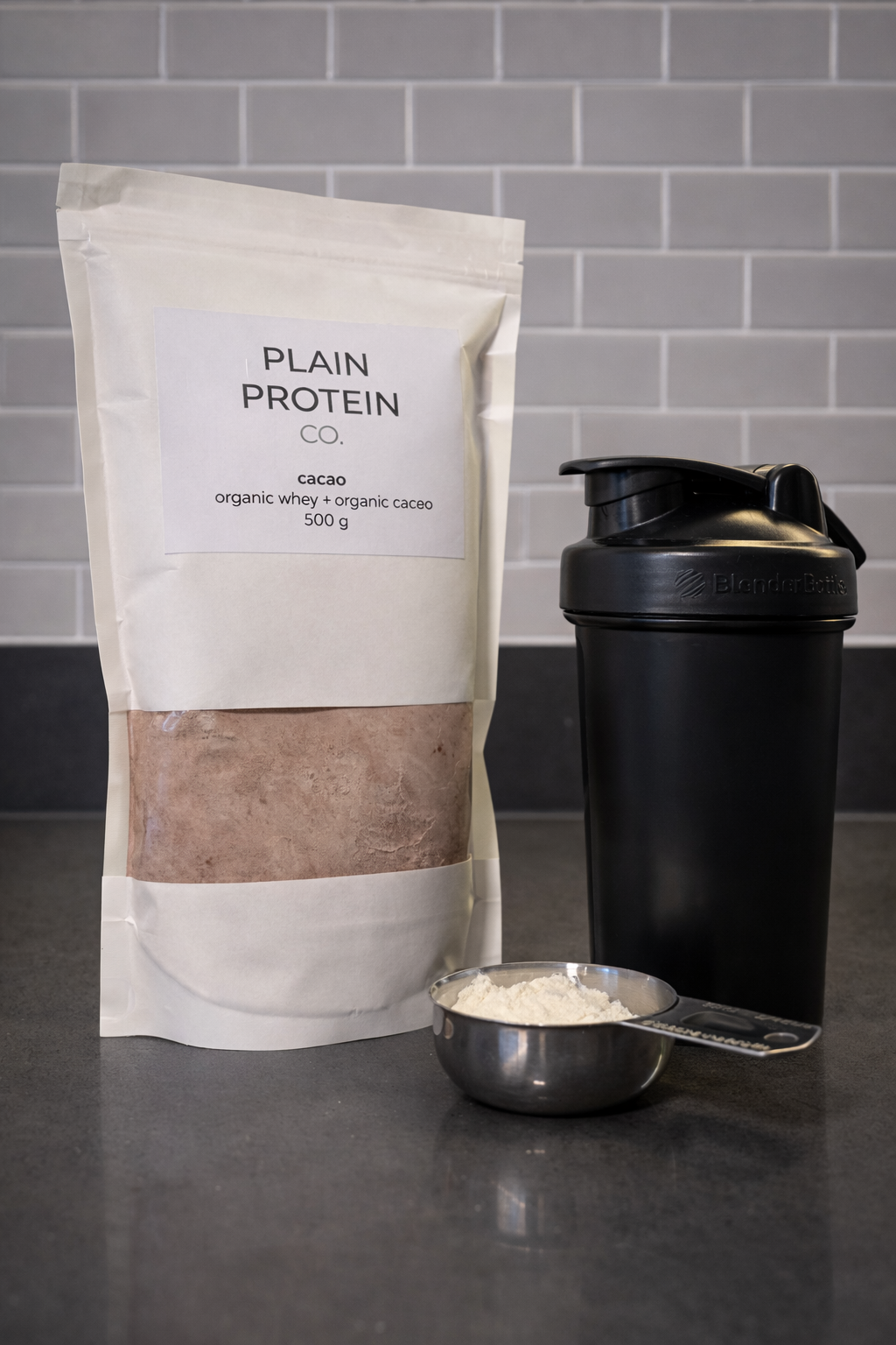 Cocoa + Organic Whey Protein, 500 g
