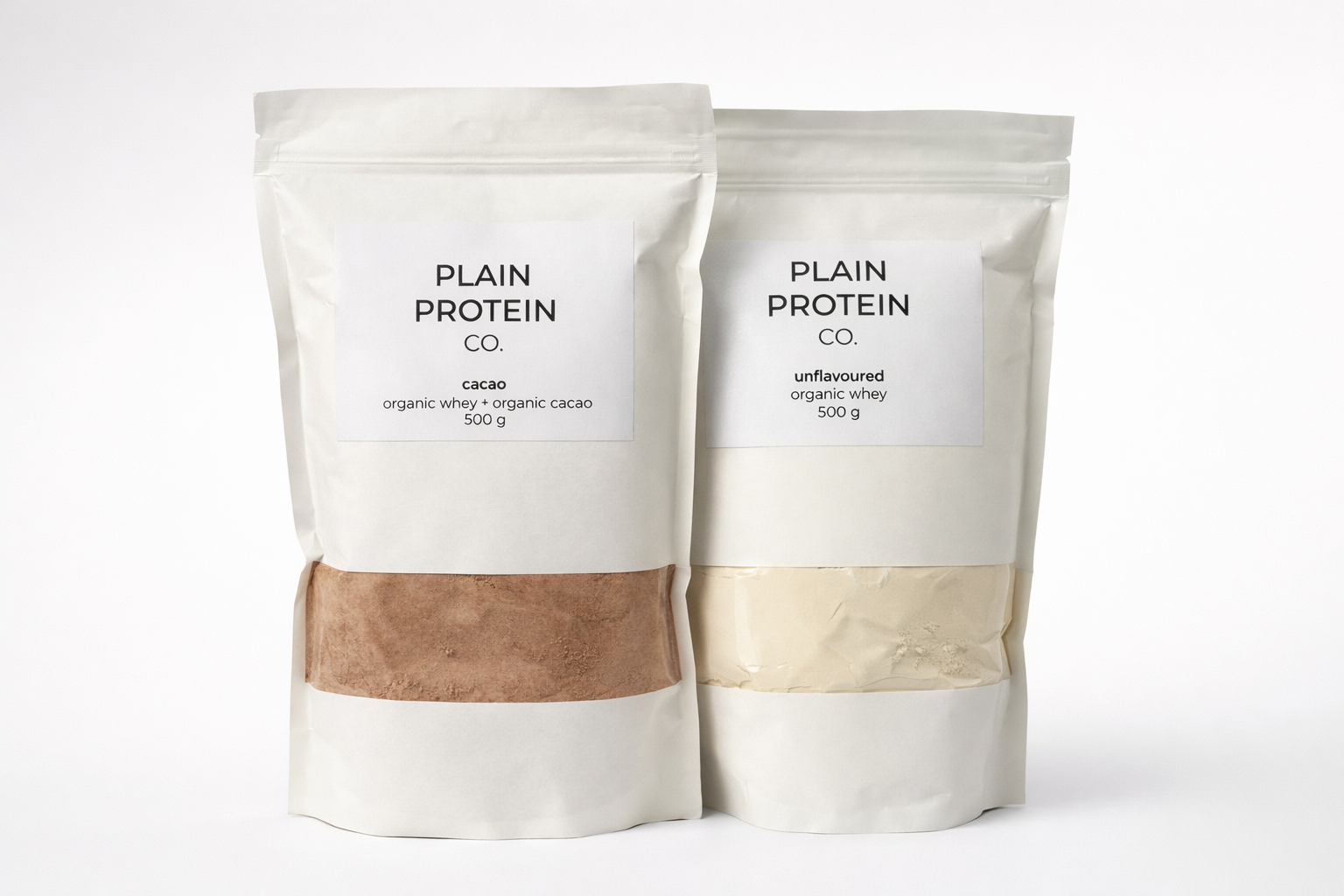 Cocoa + Organic Whey Protein, 500 g