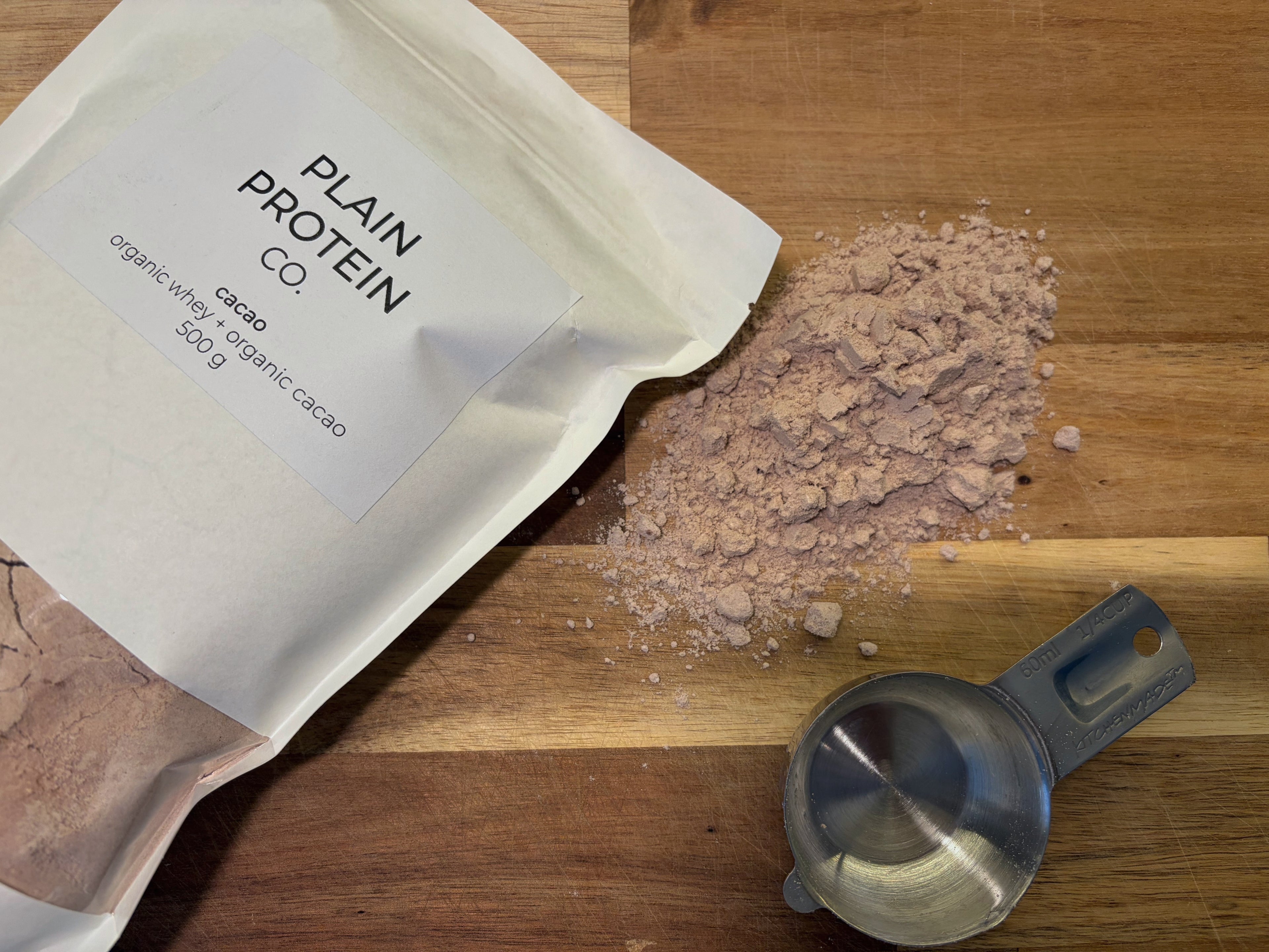 Cocoa + Organic Whey Protein, 500 g