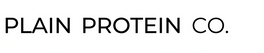 Plain Protein Co. logo on a white background
