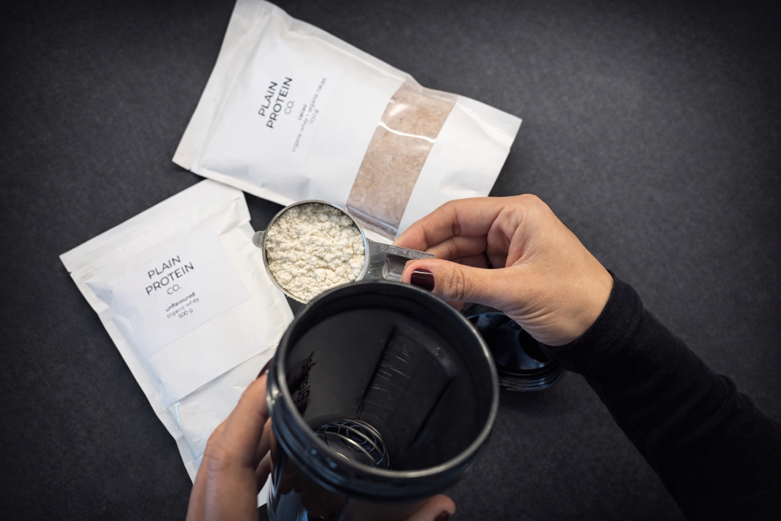 Cocoa + Organic Whey Protein, 500 g