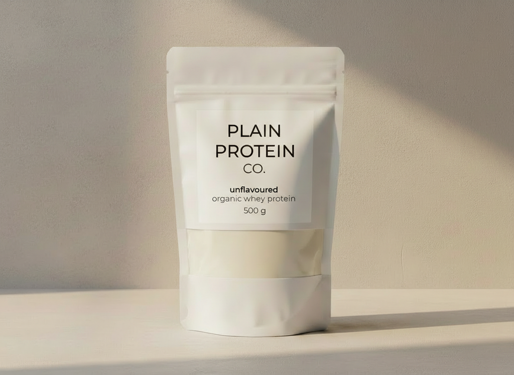 Unflavoured Organic Whey Protein, 500 g